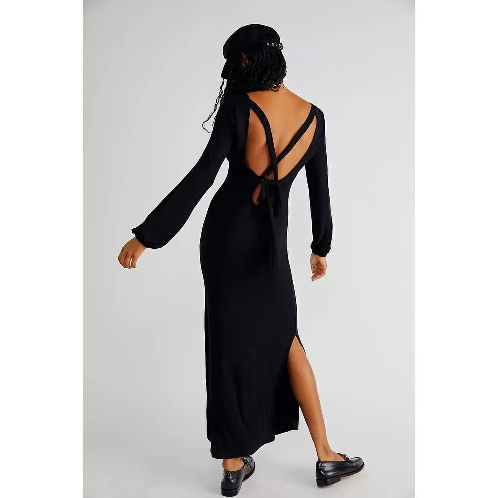 Free people - Luna Midi orange xs